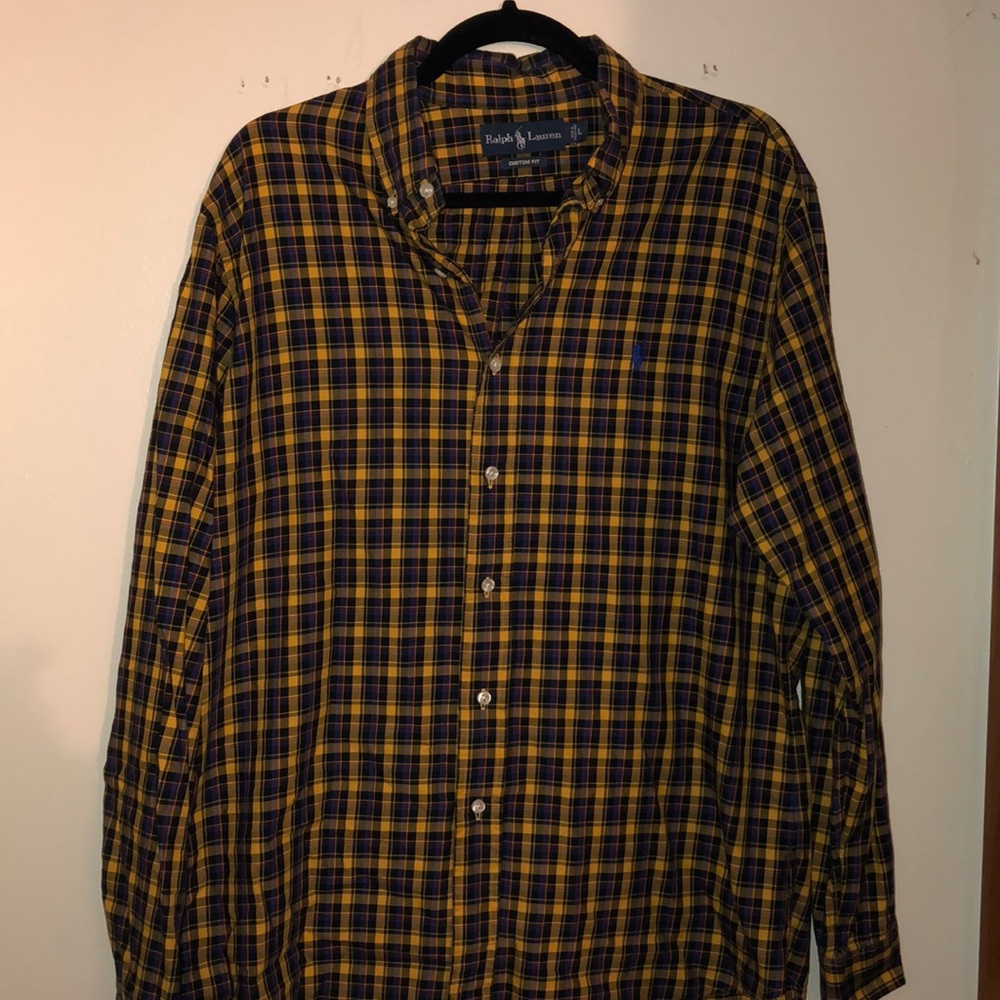 Men’s Ralph Lauren Plaid Button Down